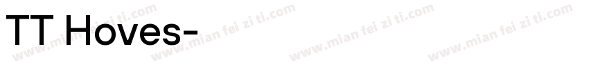 TT Hoves字体转换